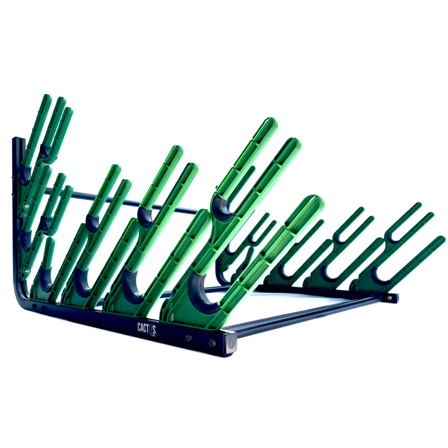 Cactus Rack holding skis for pickup truck bed