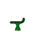 Support skis - 1 niveau plat (paire)